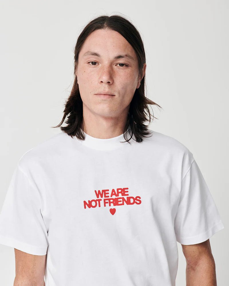 WANF Bold Love Tee - White - Kubanna