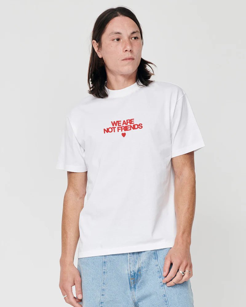 WANF Bold Love Tee - White - Kubanna