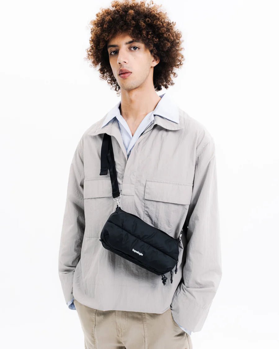 Topologie Bottle Sacoche Medium - Black (Puffer) - Kubanna