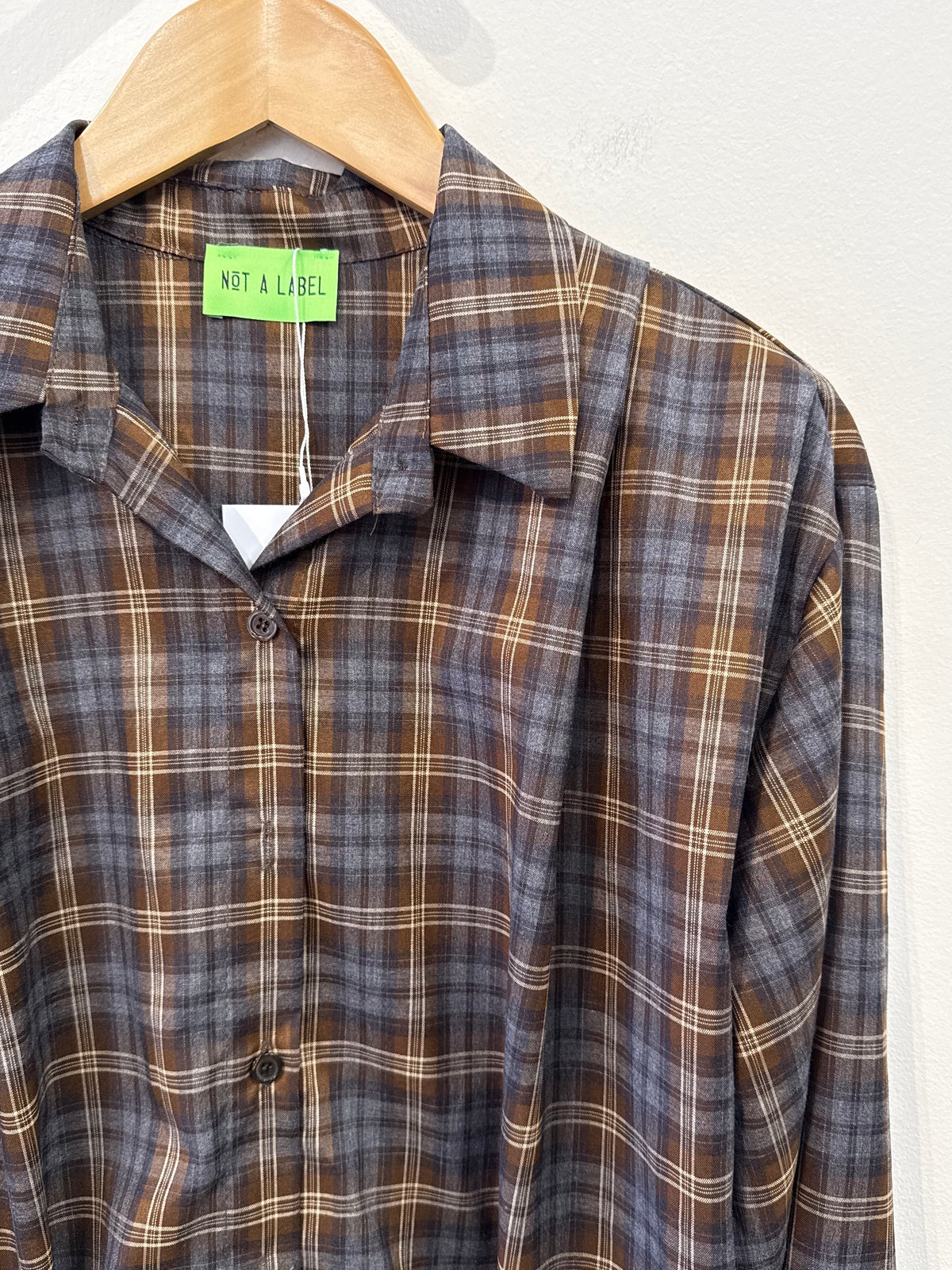 Not A Label | Florence Blouse - Brown