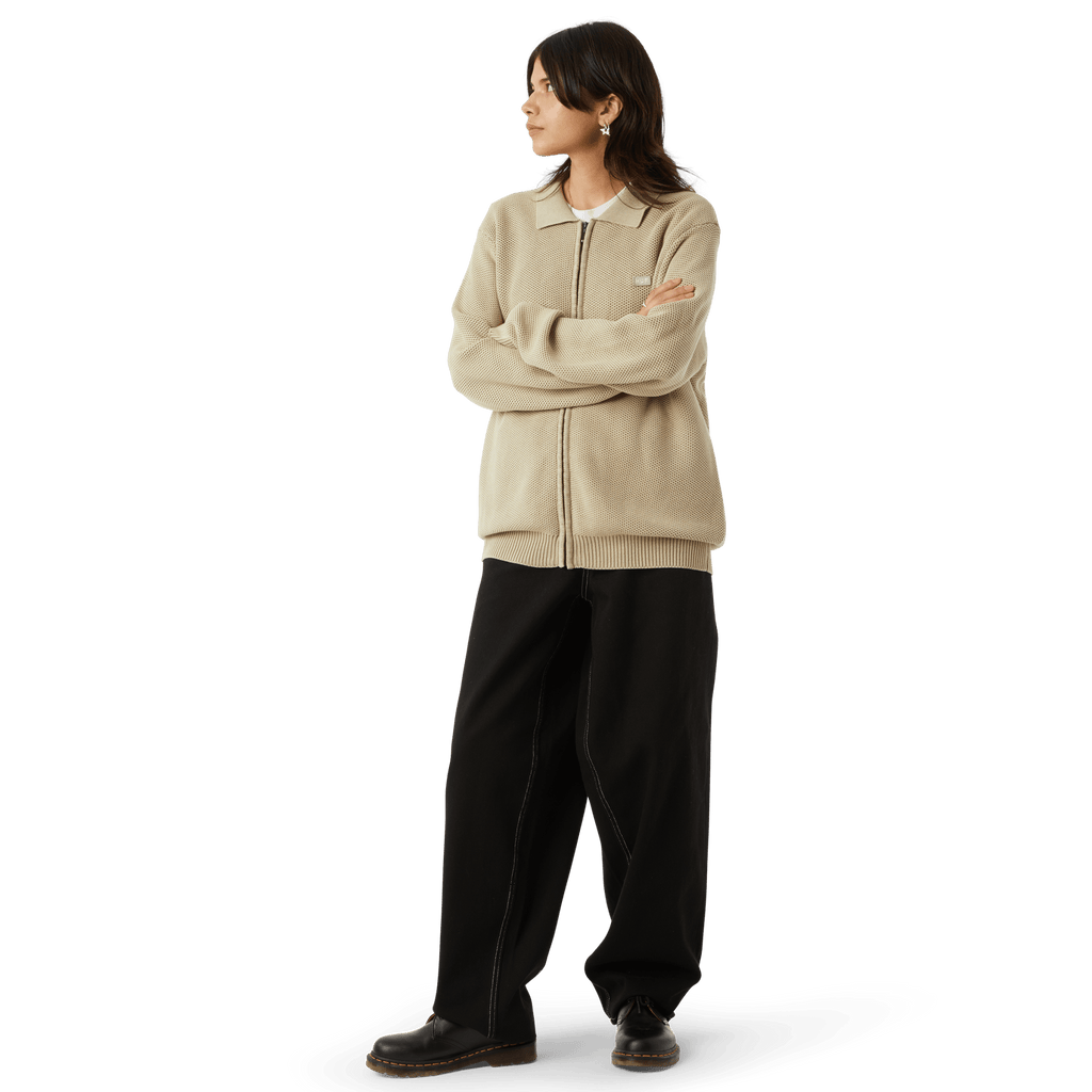 HUF Cromer Pants - Black/White - Kubanna