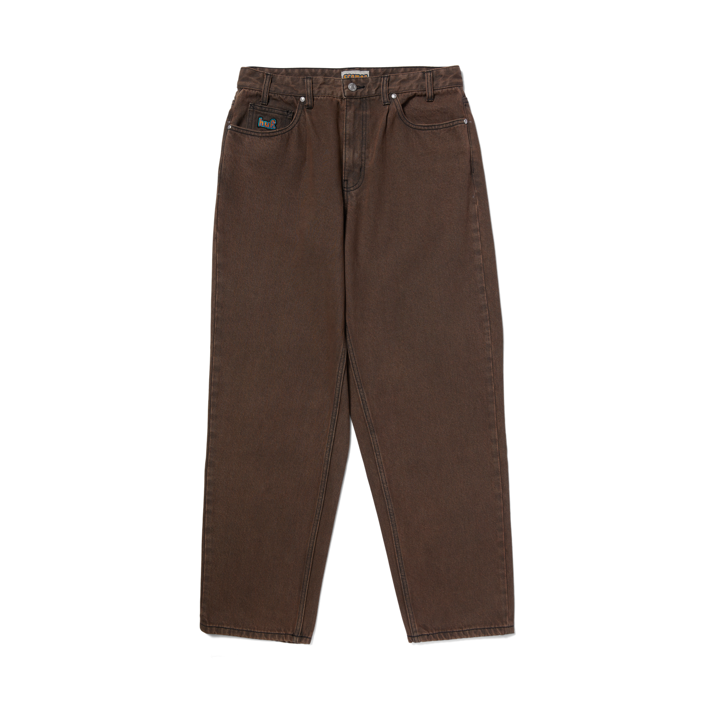 HUF Cromer Washed Pants - Coffee