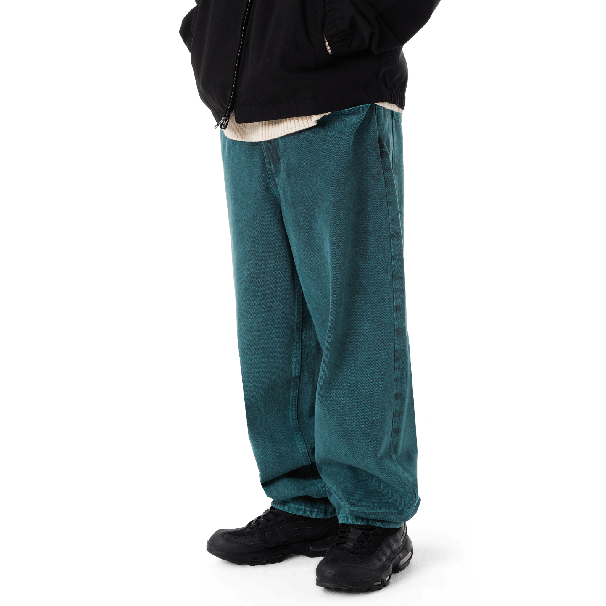 HUF CROMER WASHED PANT - Sea Green - Kubanna