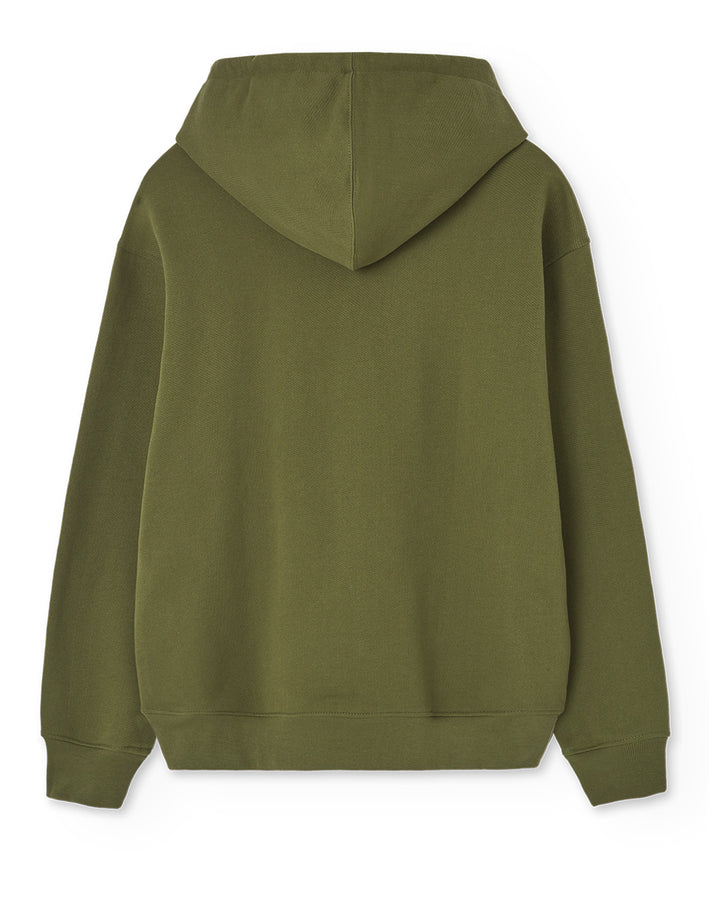 WANF Cute Worker Hoodie - Camo Green