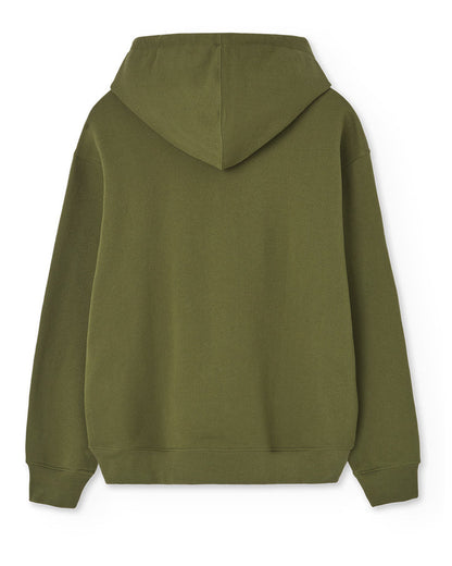 WANF Cute Worker Hoodie - Camo Green