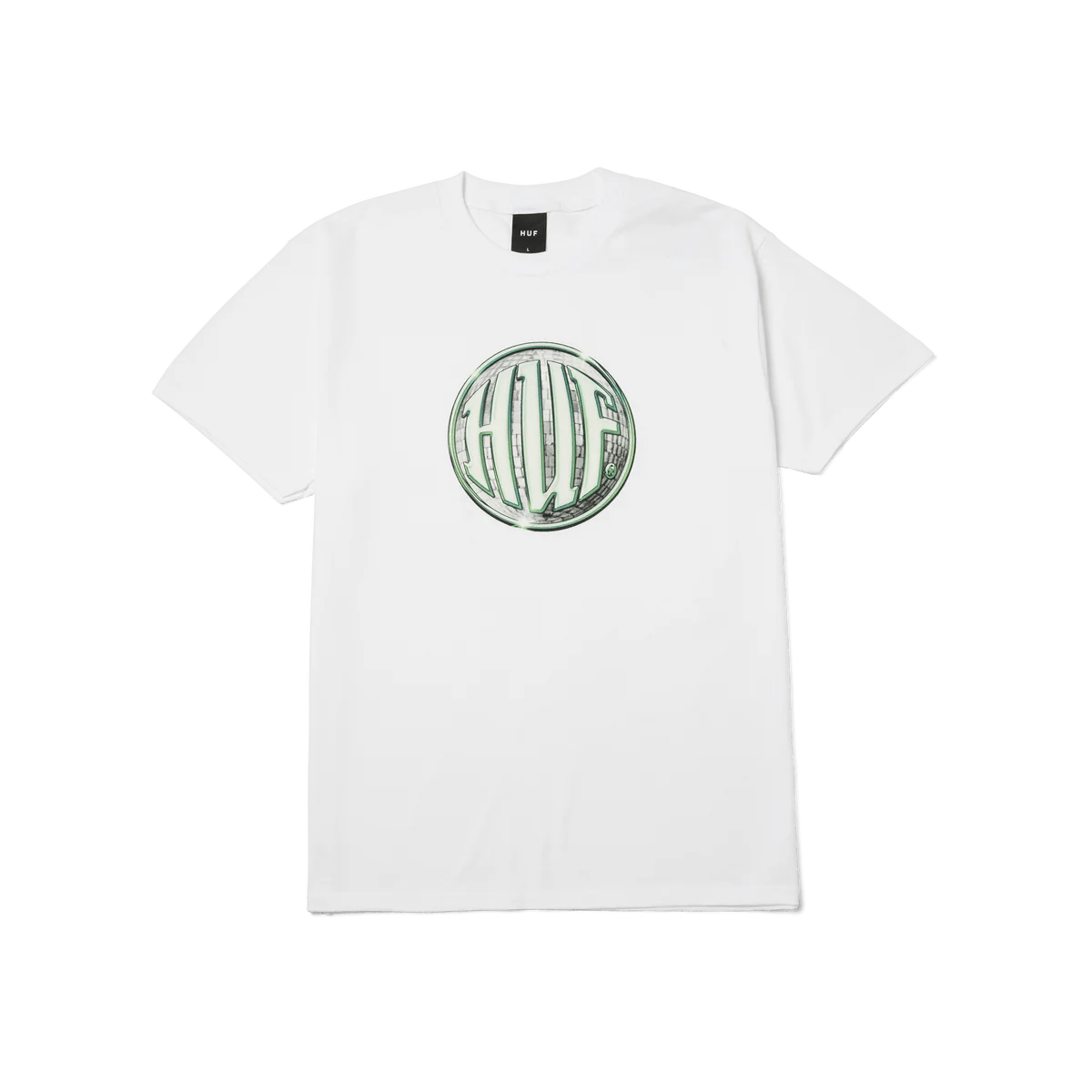 HUF D - Zone Tee - White - Kubanna