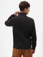 Dickies | Oakport Quarter Zip Sweater - Black