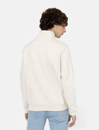 Dickies | Oakport Quarter Zip Sweater - Whitecap Grey