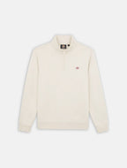 Dickies | Oakport Quarter Zip Sweater - Whitecap Grey