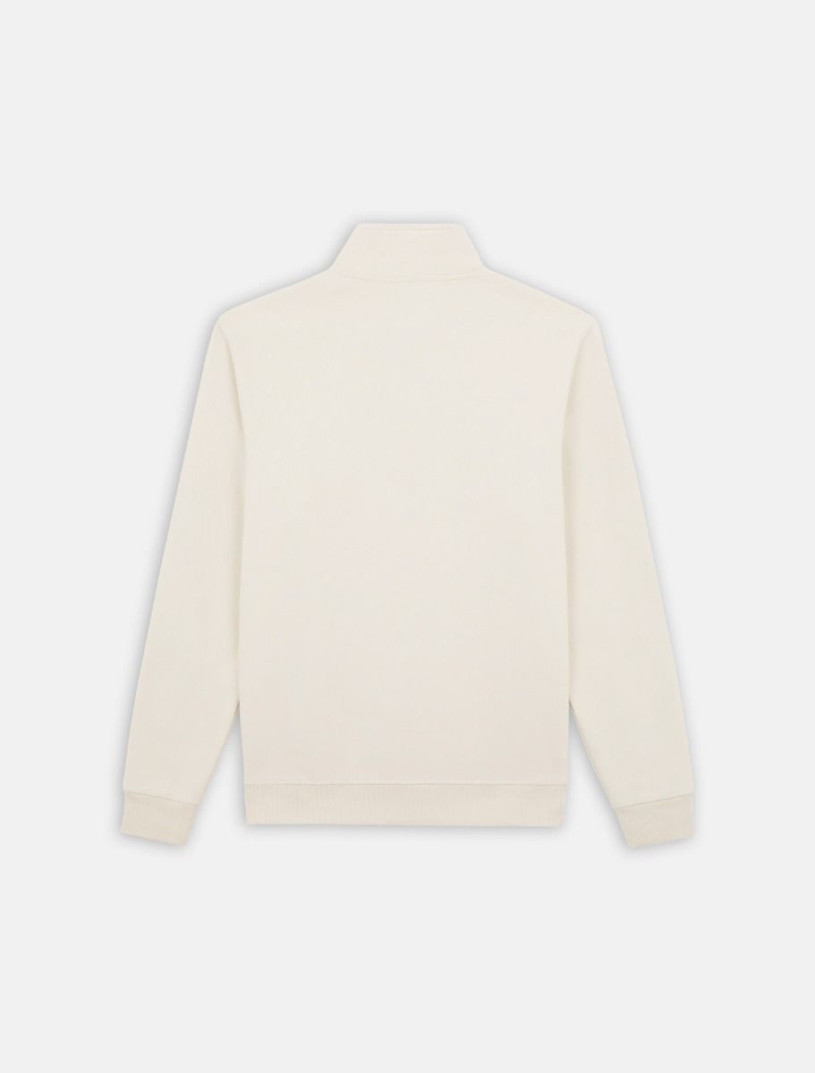 Dickies | Oakport Quarter Zip Sweater - Whitecap Grey
