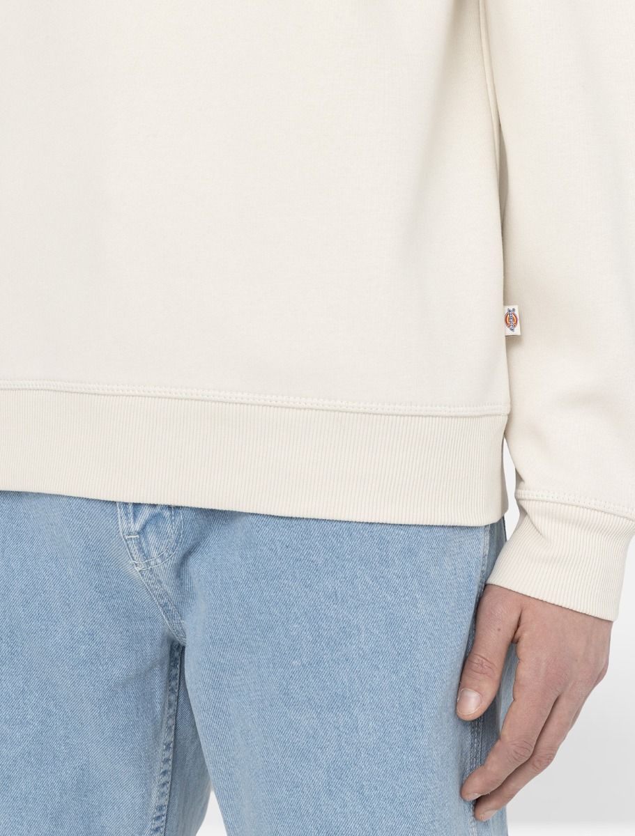 Dickies | Oakport Quarter Zip Sweater - Whitecap Grey
