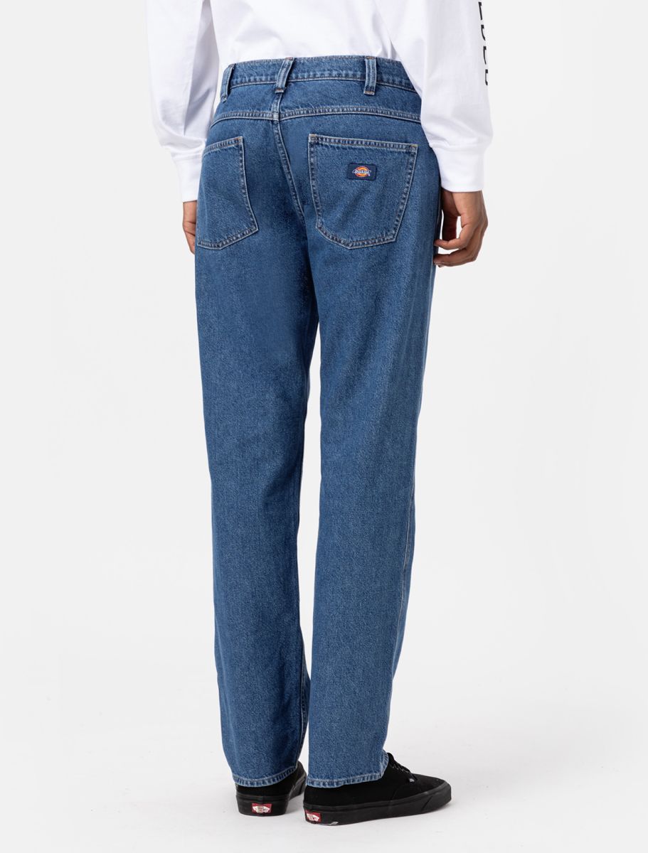 Dickies Houston Denim Trousers - Classic Blue - Kubanna