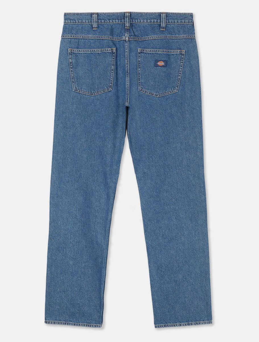 Dickies Houston Denim Trousers - Classic Blue - Kubanna
