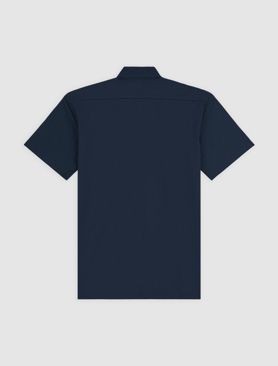 Dickies Short Sleeve Work Shirt - Dark Navy - Kubanna