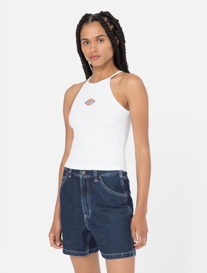 Dickies Chain Lake Tank - White