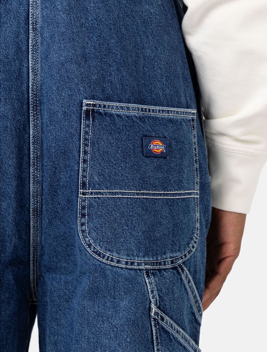 Dickies Denim Classic Bib - Classic Blue