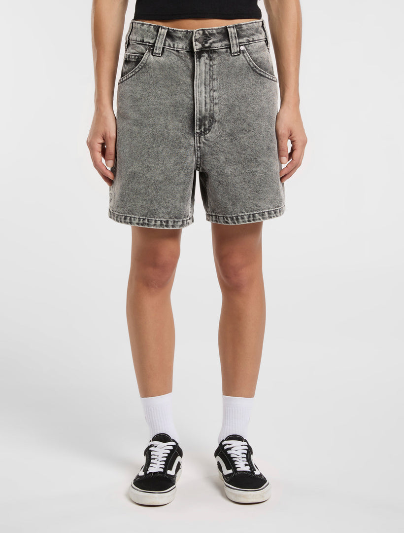 Dickies Denim Shorts - Light Grey