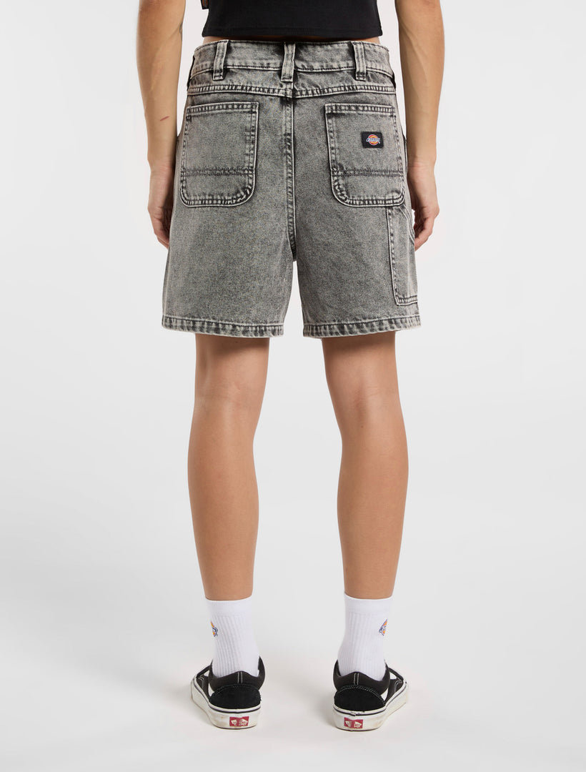 Dickies Denim Shorts - Light Grey