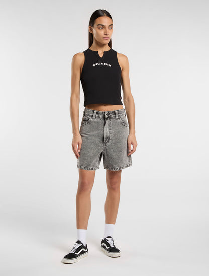 Dickies Denim Shorts - Light Grey
