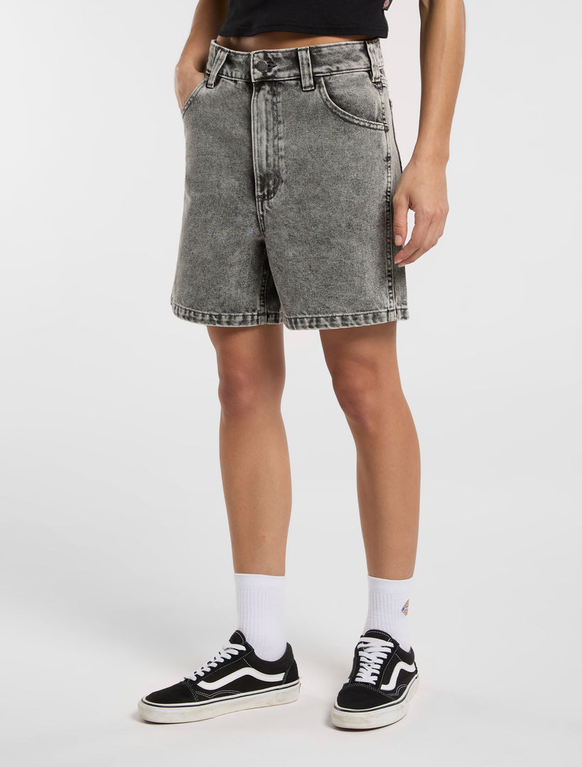 Dickies Denim Shorts - Light Grey