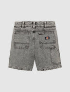 Dickies Denim Shorts - Light Grey - Kubanna
