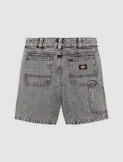Dickies Denim Shorts - Light Grey