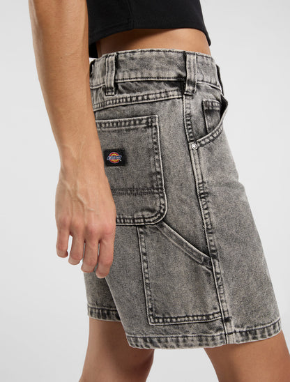 Dickies Denim Shorts - Light Grey
