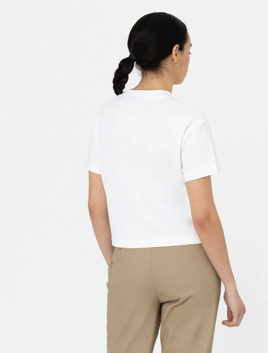 Dickies | Oakport Cropped T-shirt - White