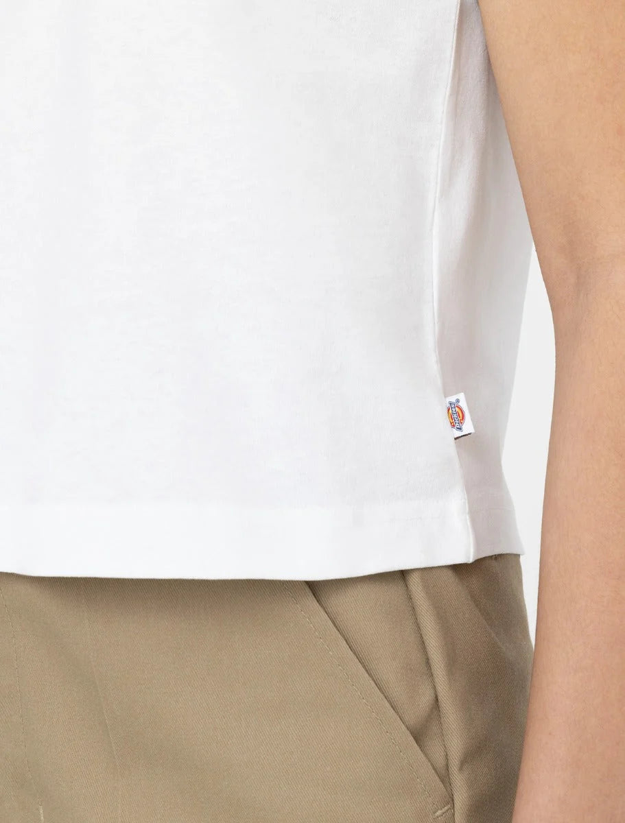Dickies | Oakport Cropped T-shirt - White
