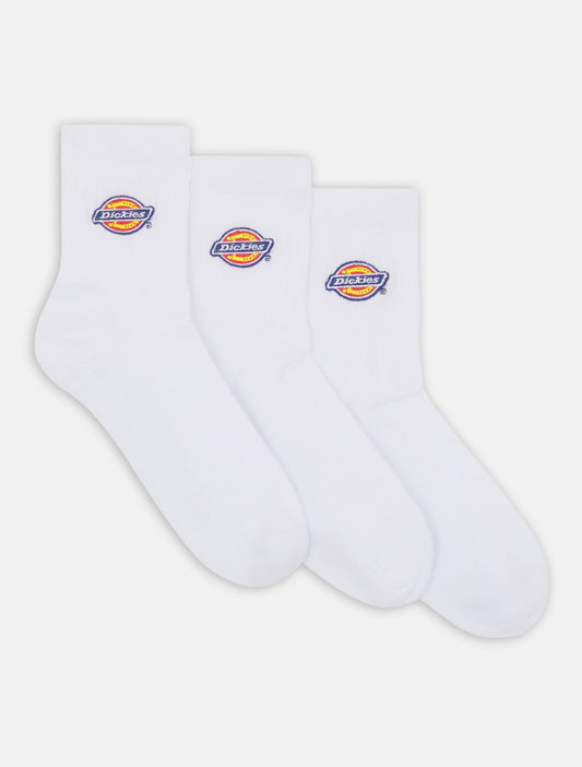 Dickies Mid Valley Grove Socks - White