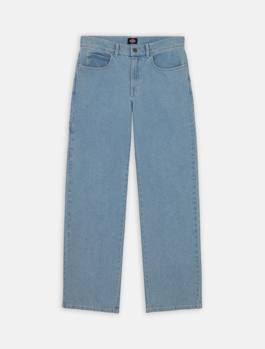Dickies Herndon Loose Fit Denim Jeans - Vintage Blue - Kubanna