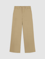 Dickies Wide Leg Work Trousers - Khaki - Kubanna