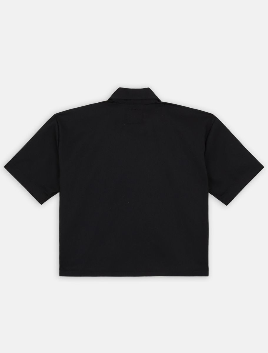 Dickies Cropped S/S Work Shirt - Black - Kubanna