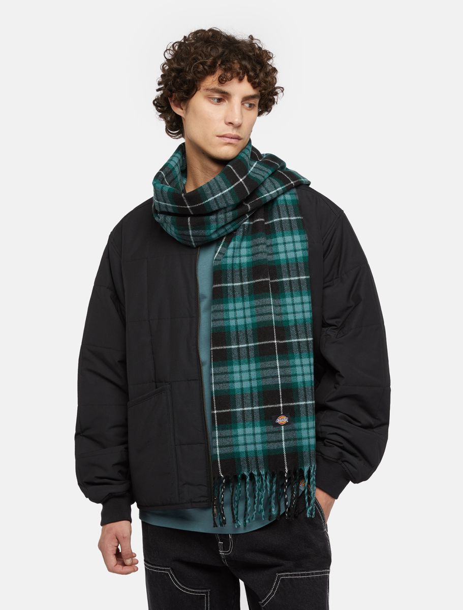 Dickies Stevensville Scarf - Black/Green - Kubanna
