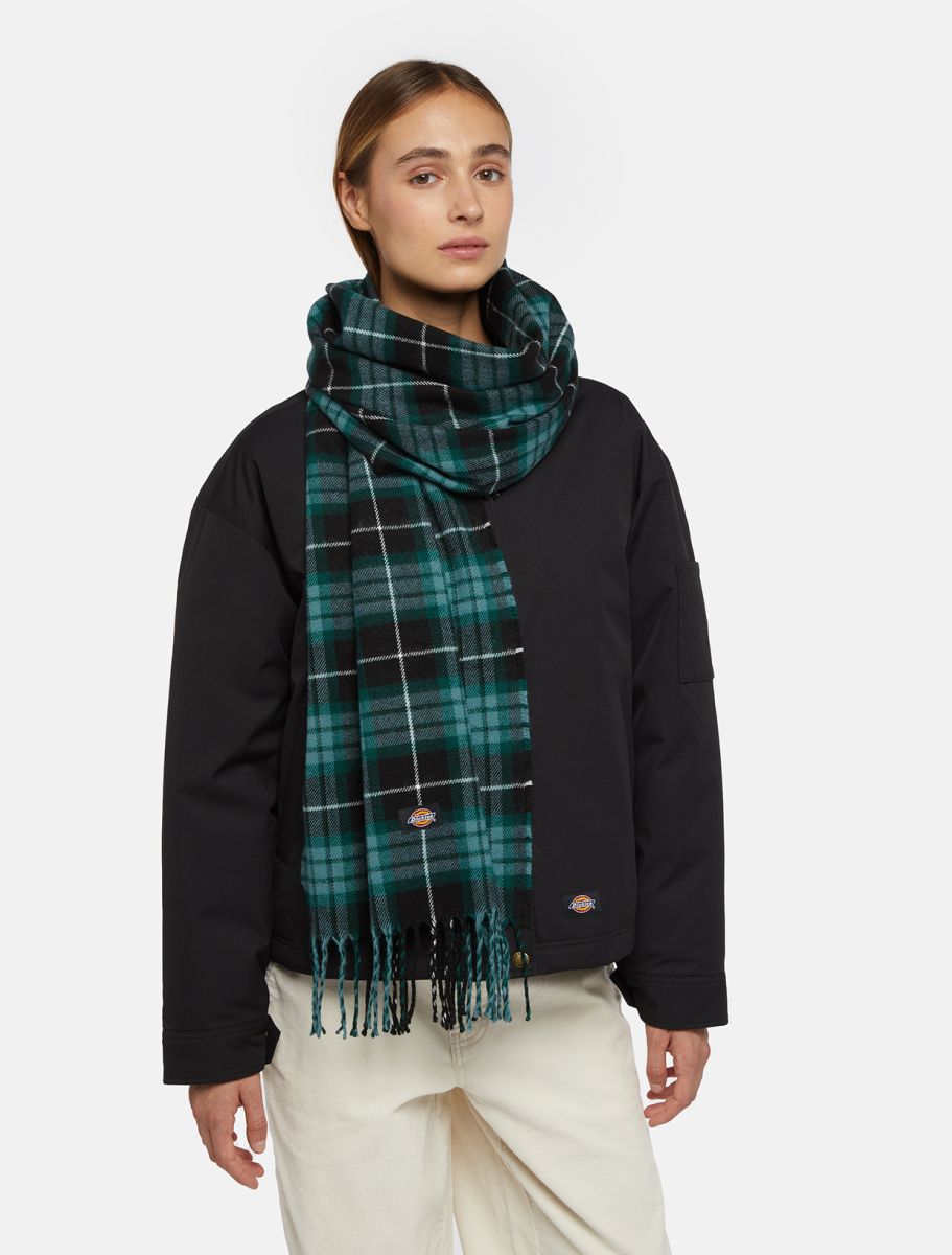 Dickies Stevensville Scarf - Black/Green - Kubanna