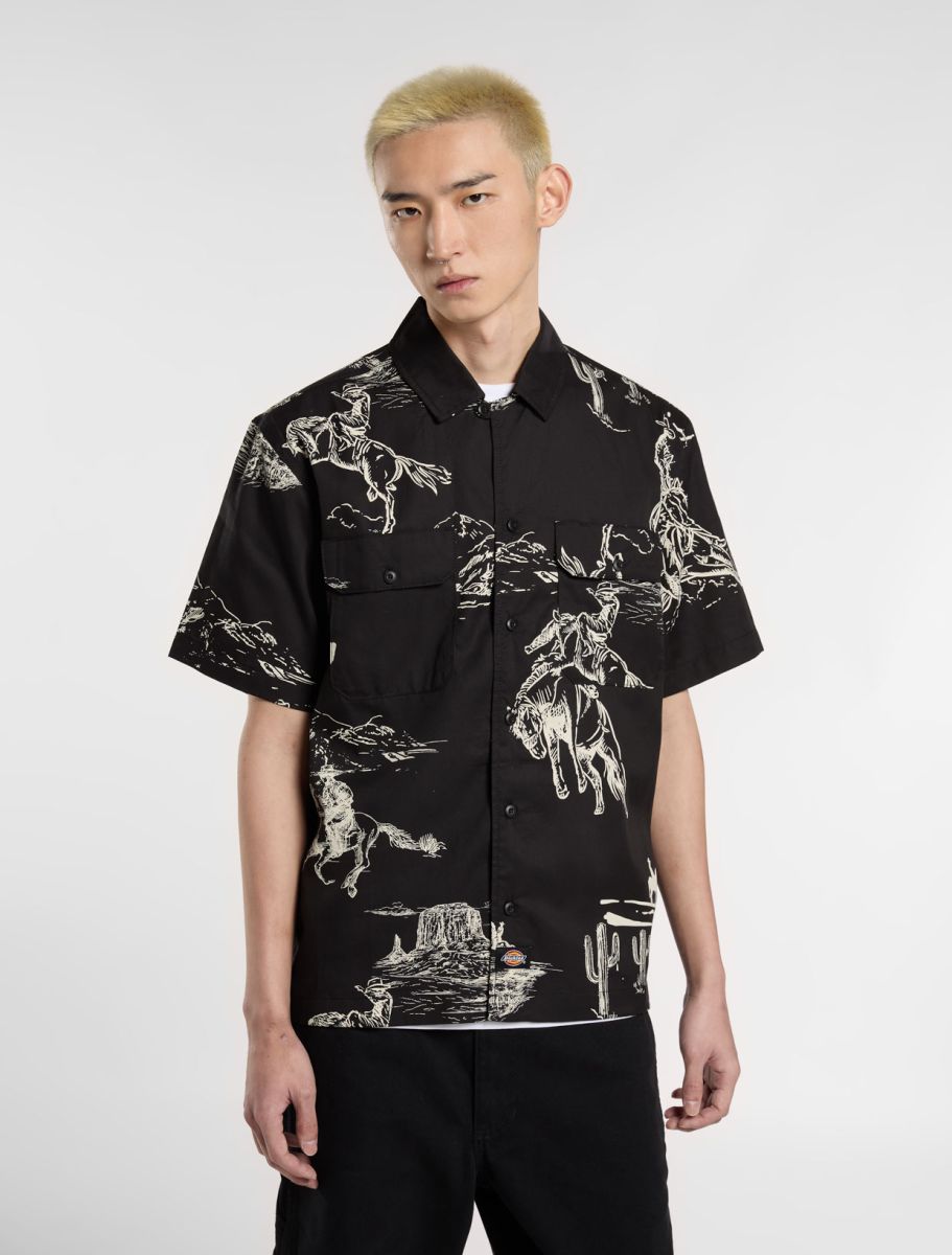 Dickies Savage S/S Work Shirt - Black