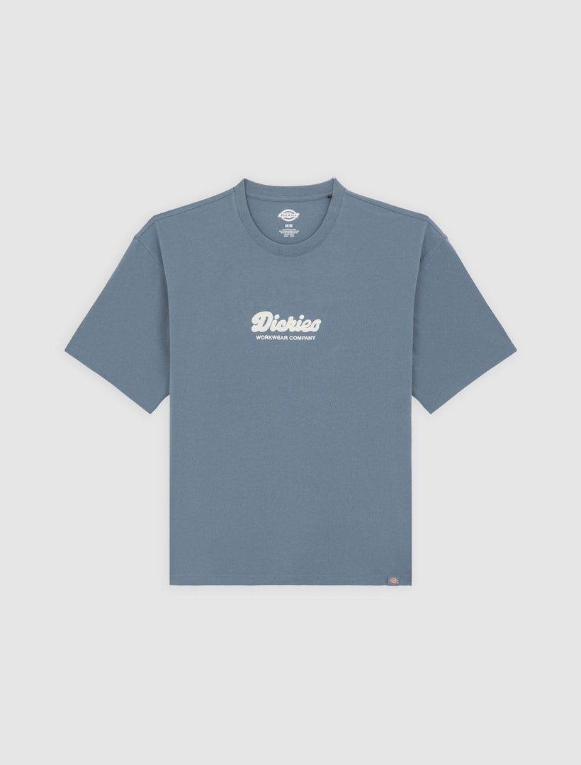 Dickies Lewistown Embroidered Tee - Stormy Weather