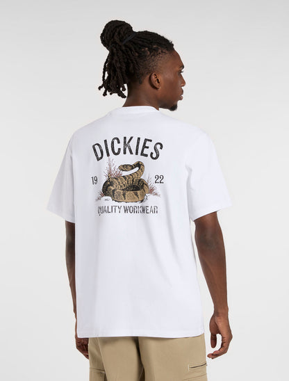 Dickies Snake Tee - White