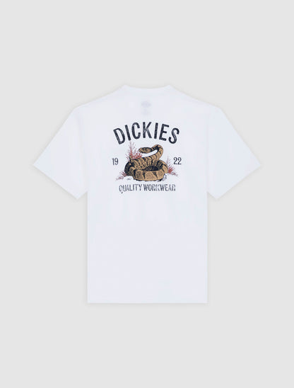 Dickies Snake Tee - White