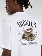 Dickies Snake Tee - White - Kubanna