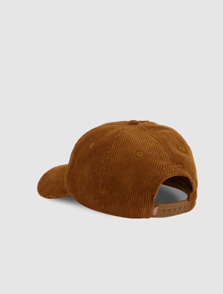 Dickies Hardwick Cord Baseball Cap - Brown Duck - Kubanna