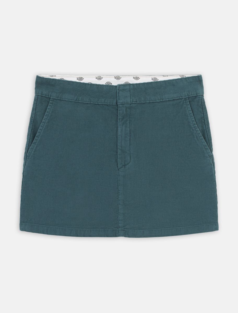 Dickies Corduroy Mini Skirt - Lincoln Green - Kubanna