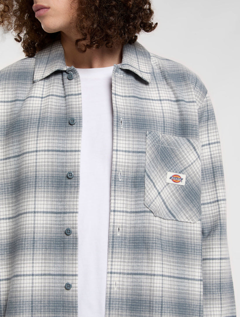 Dickies Forest Check Shirt - Stormy Weather