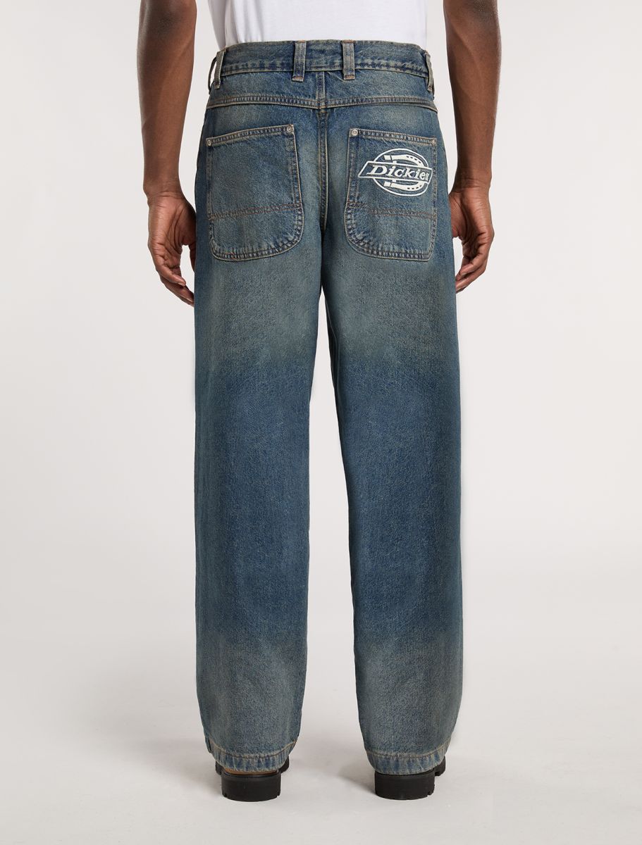 Dickies Hillham Extra Loose Straight Jeans - Khaki - Kubanna