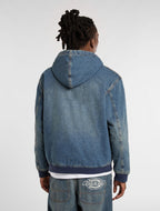 Dickies Hilham Hooded Denim Jacket - Khaki - Kubanna
