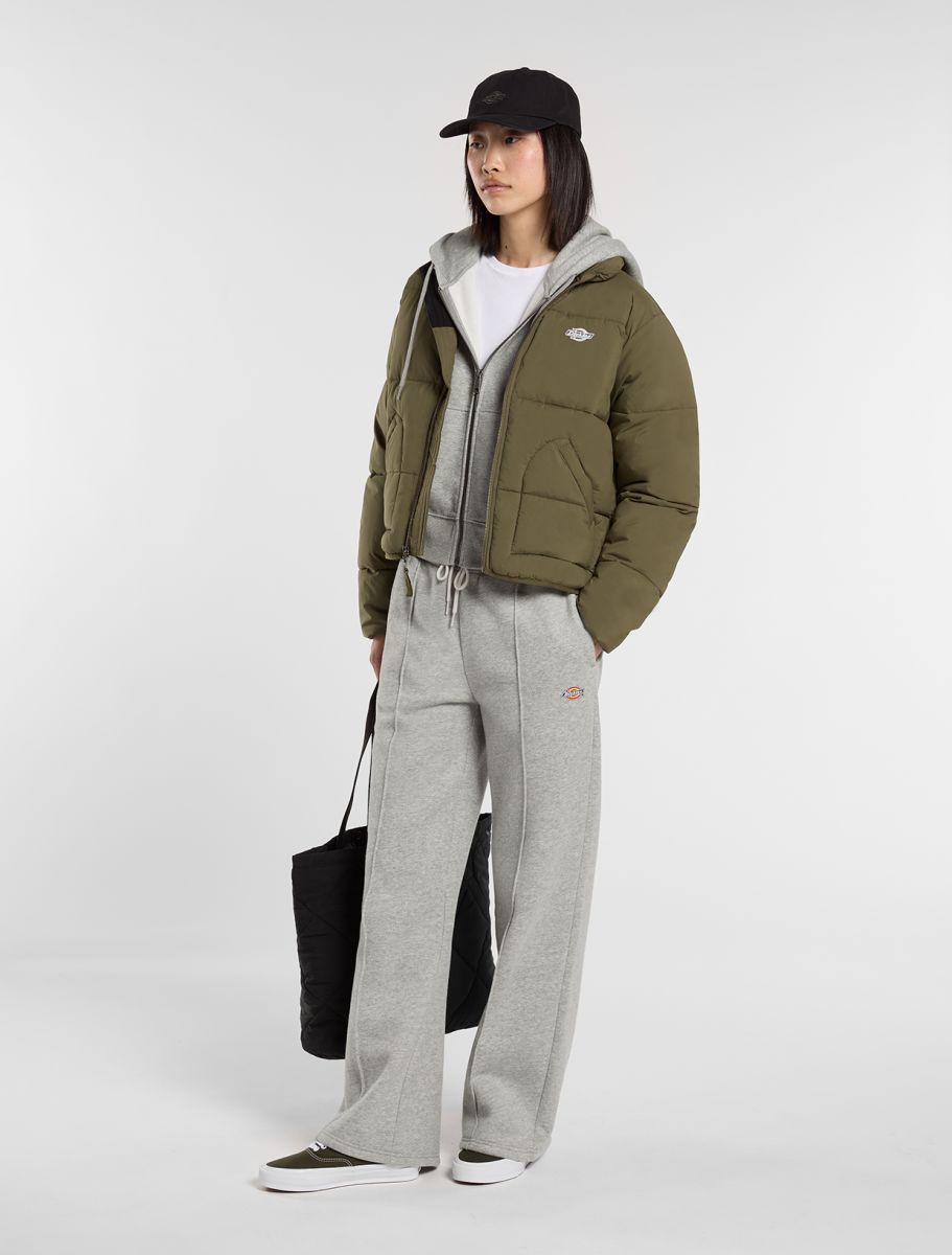 Dickies Summerdale Puffer Women Jacket - Military Green
