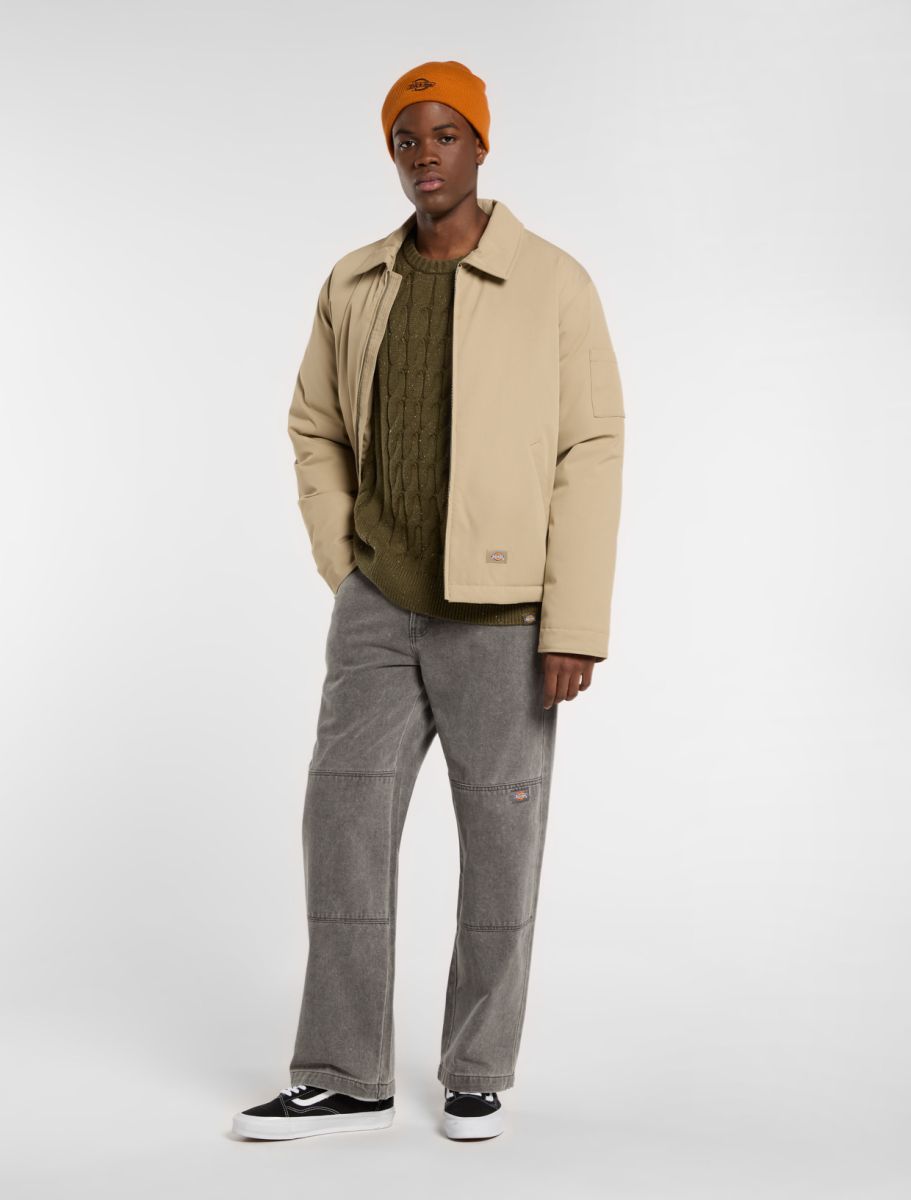 Dickies Vanleer Cable Sweater - Military Green