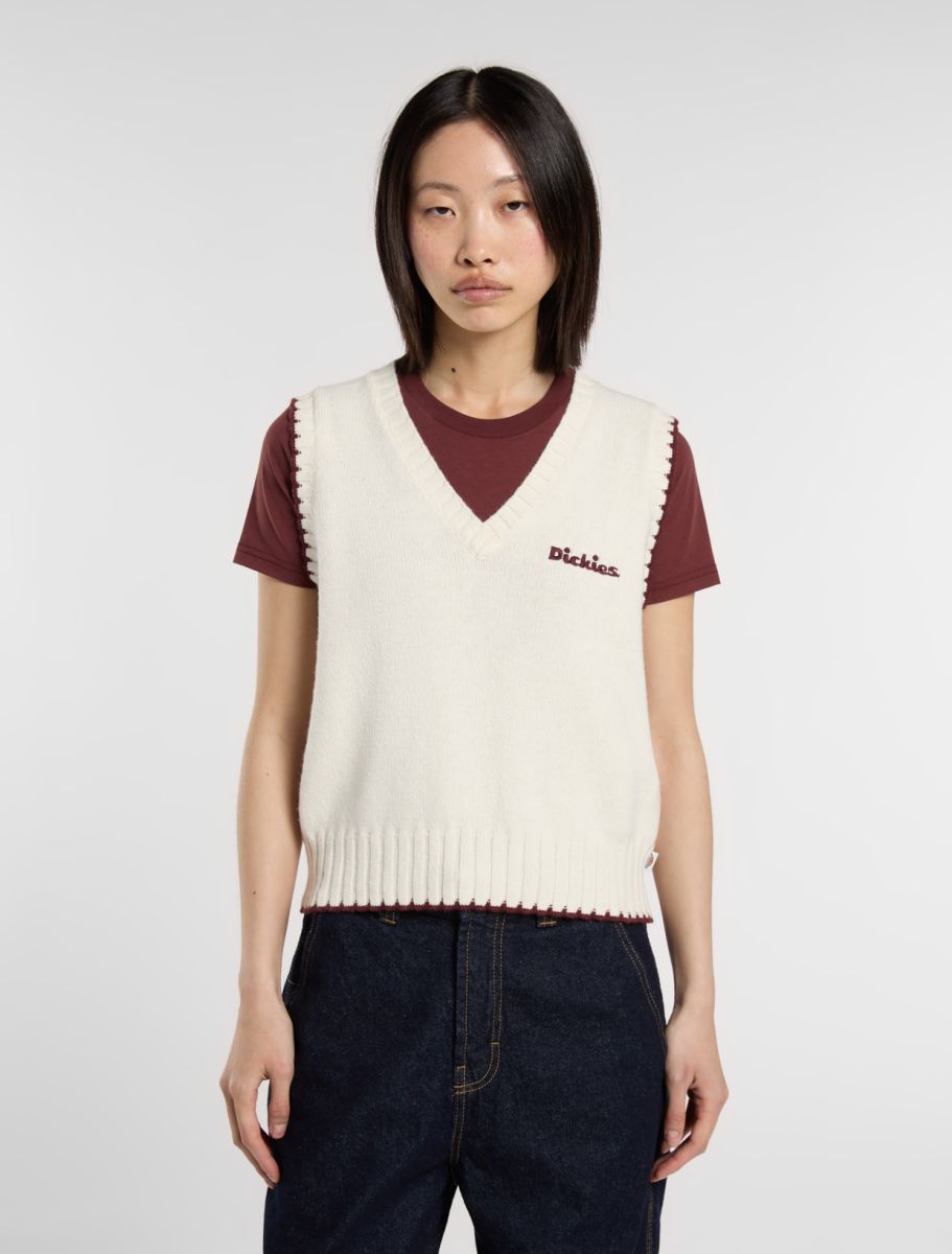 Dickies Slayden Jumper Vest - Beige - Kubanna