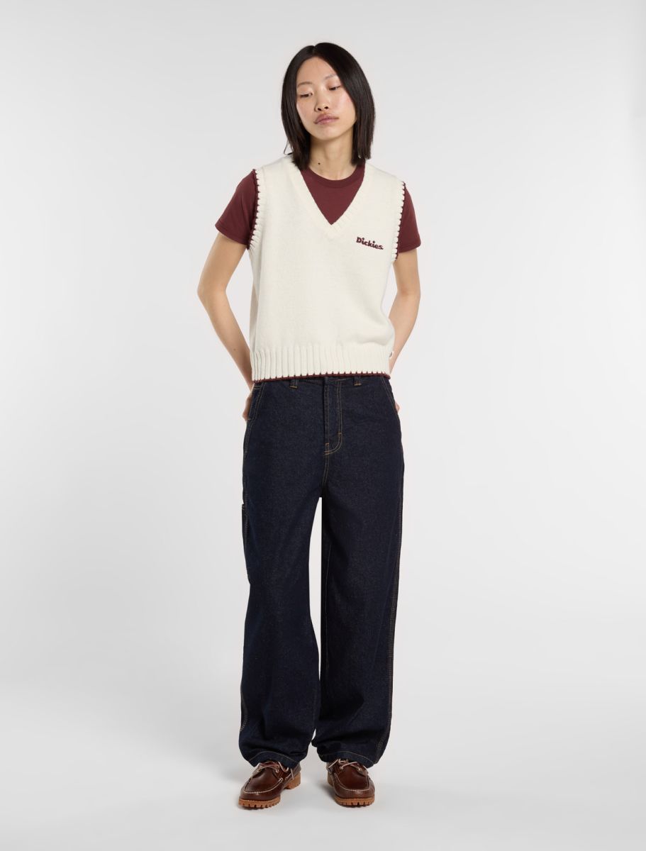 Dickies Slayden Jumper Vest - Beige - Kubanna