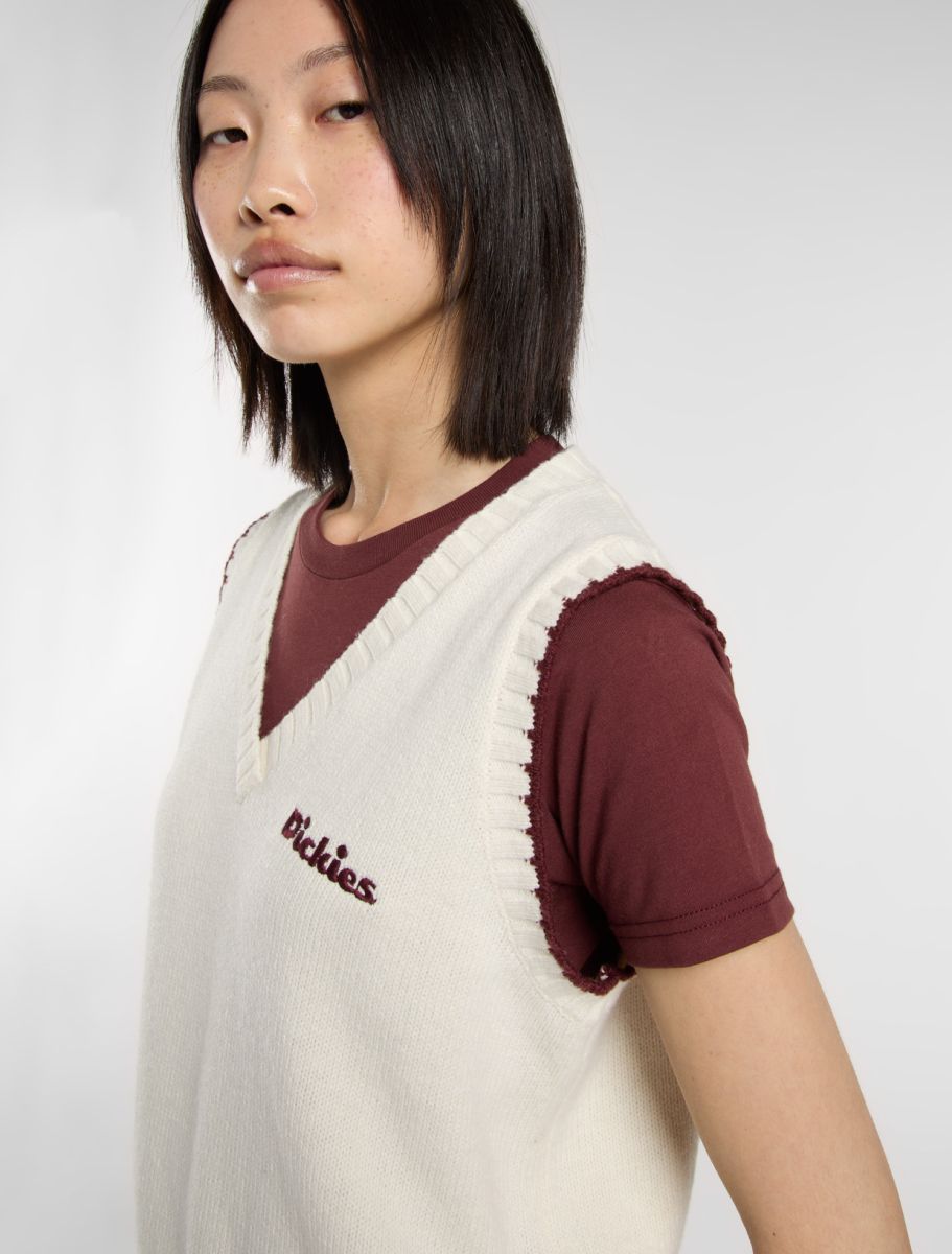 Dickies Slayden Jumper Vest - Beige - Kubanna
